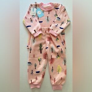 Pink Sweatsuit 🟣 NWT Size 6-12 Months / Chinese Size 73